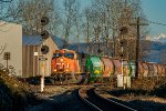 CN 2808W At Hydro On The CN Yale Sub.